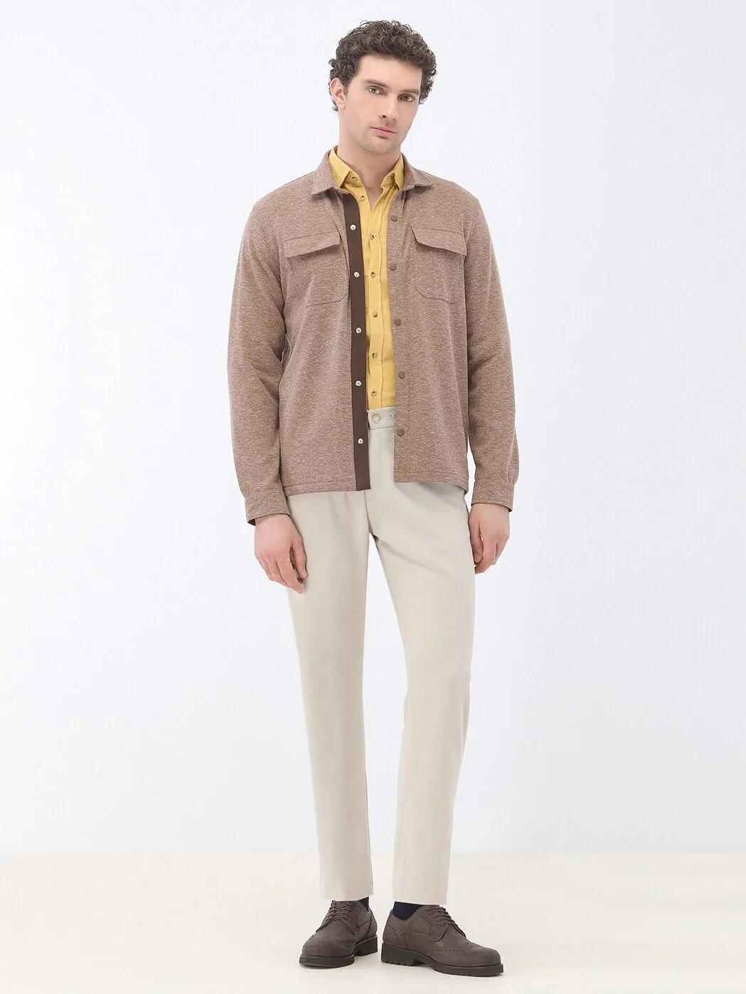 Brown Overshirt - 2