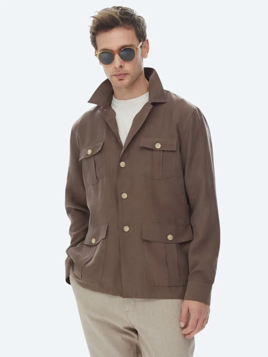 Brown Overshirt - 1