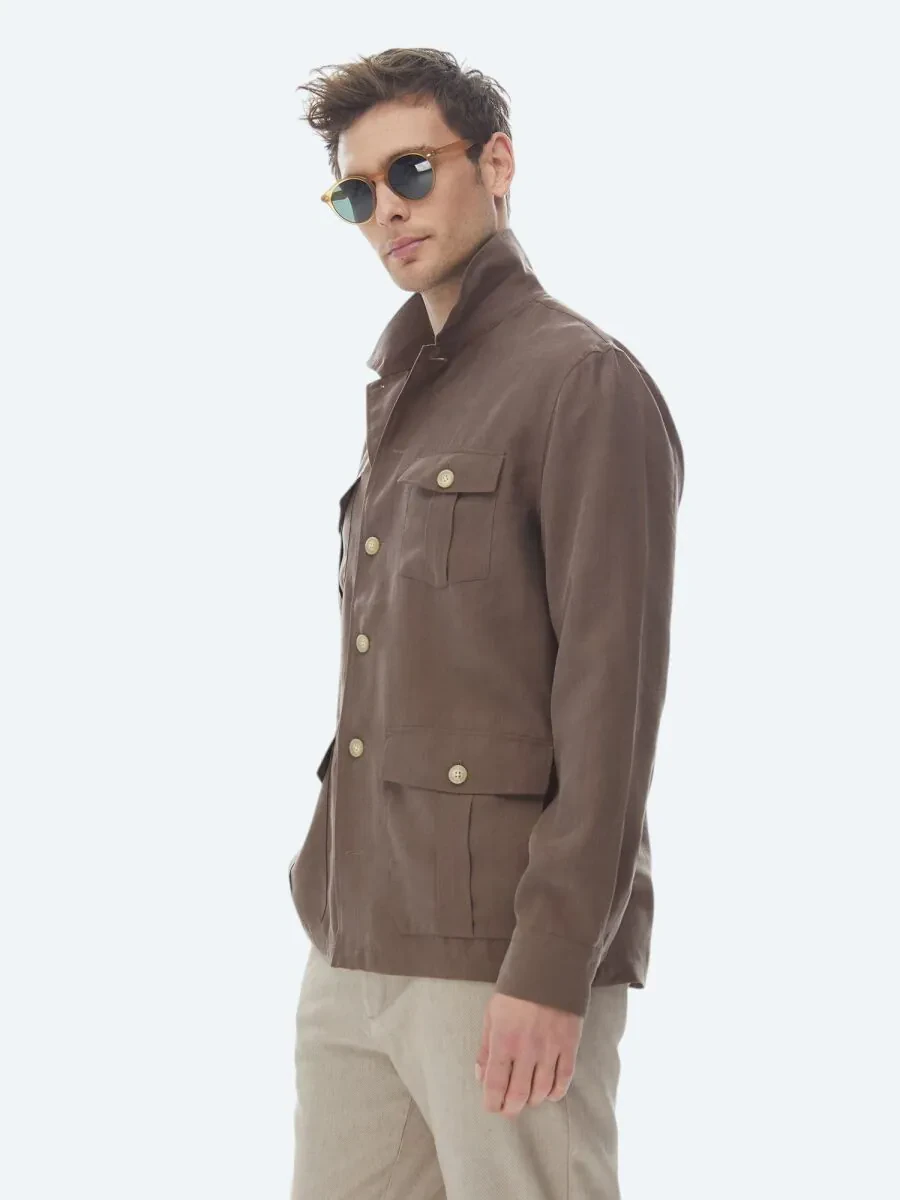 Brown Overshirt - 4