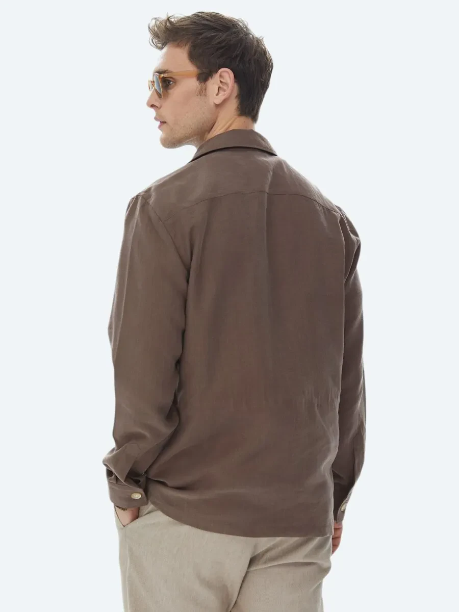 Brown Overshirt - 10