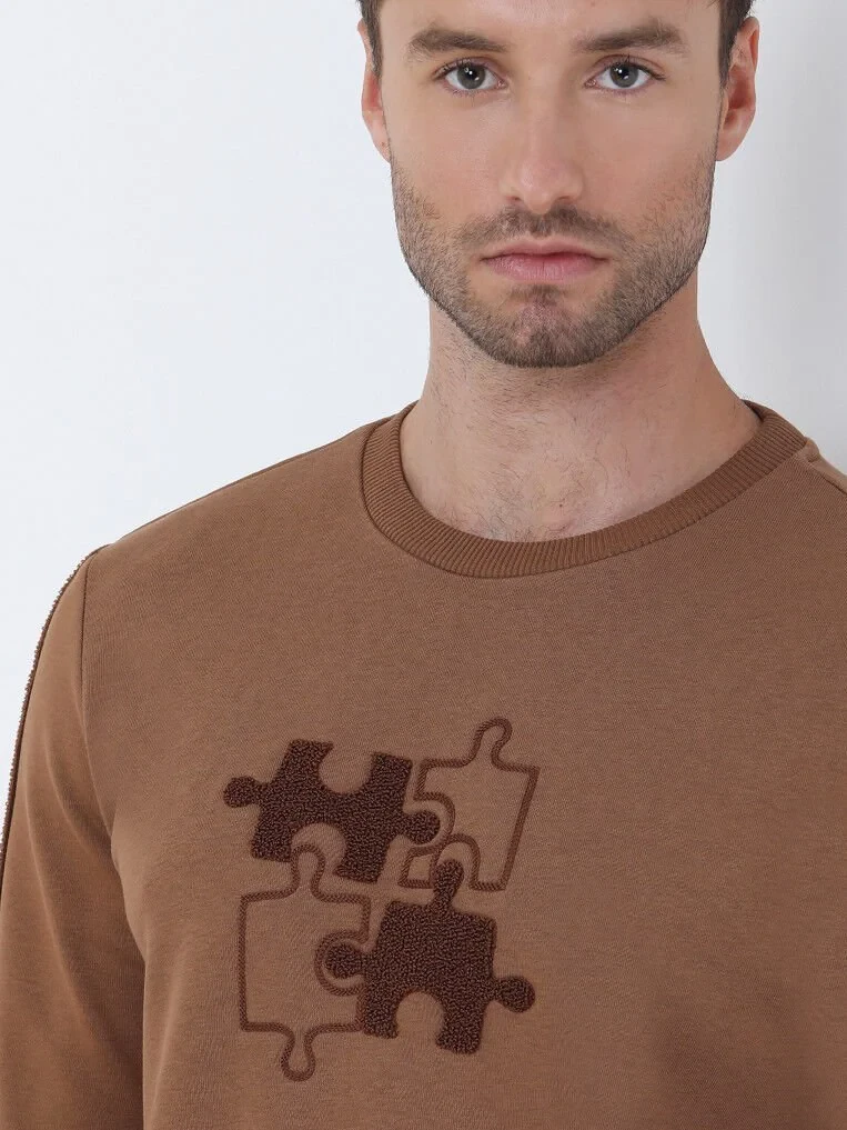 Buff Crew Neck Sweatshirt - 1