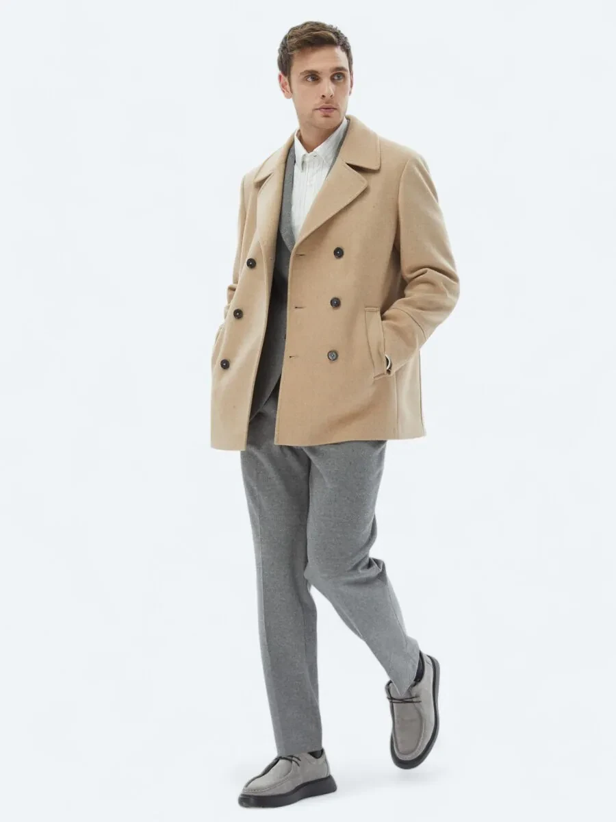 Buff Knitting Coat - 3