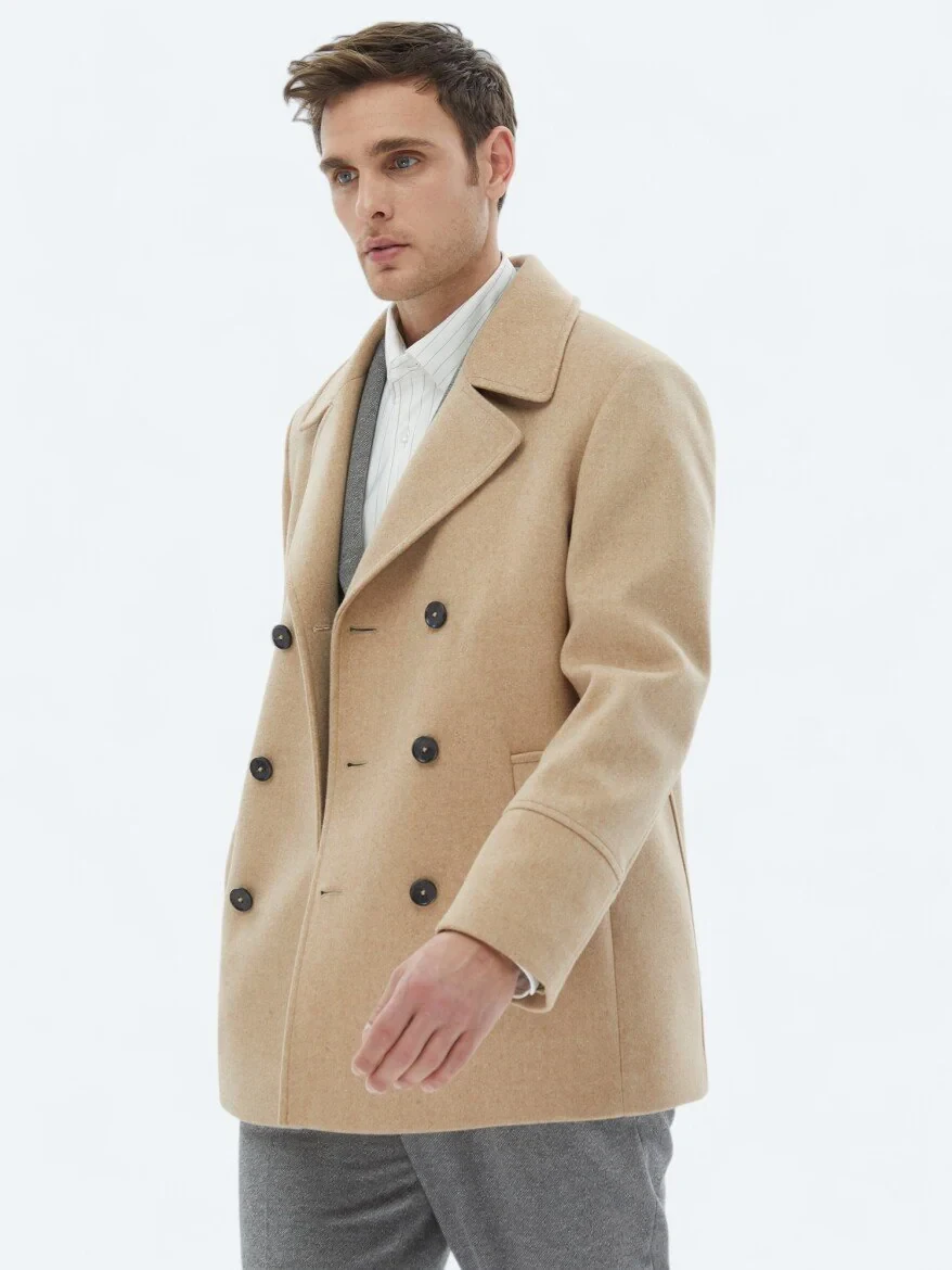 Buff Knitting Coat 