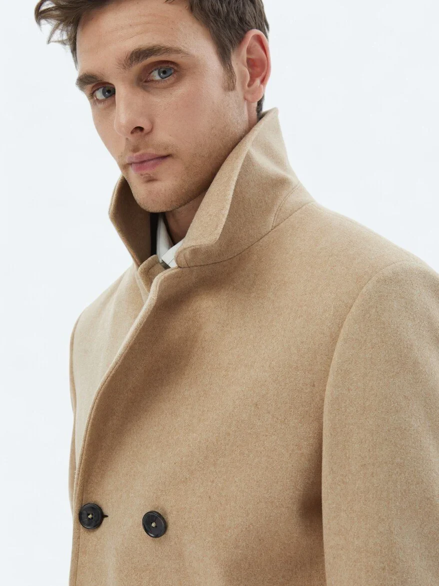 Buff Knitting Coat - 5