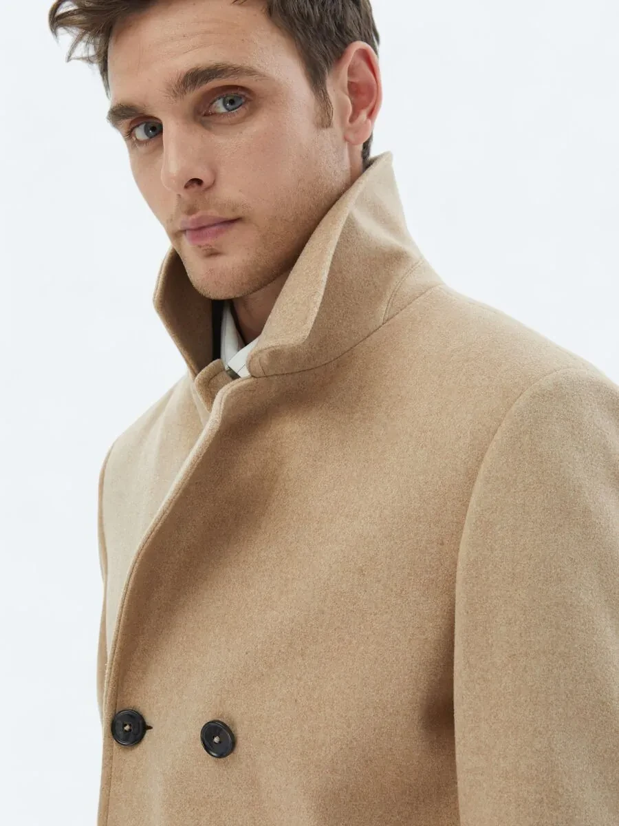 Buff Knitting Coat - 5