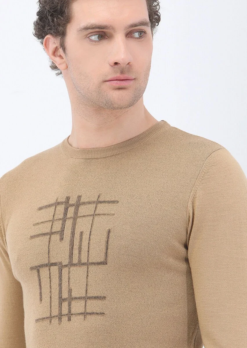 Buff Knitwear Sweatshirt - 4
