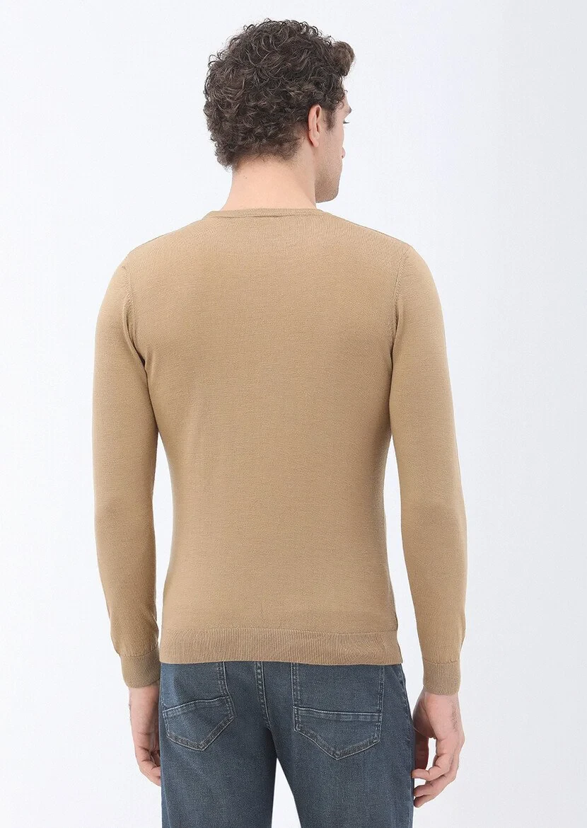 Buff Knitwear Sweatshirt - 5