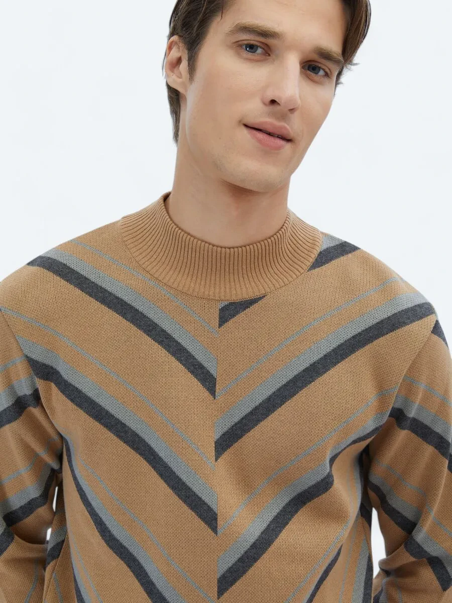 Buff Knitwear Sweatshirt - 3