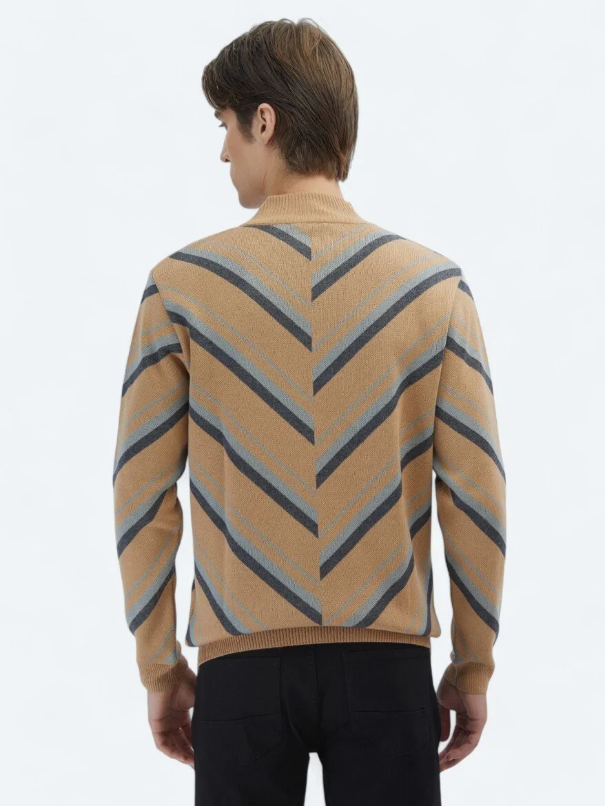 Buff Knitwear Sweatshirt - 7