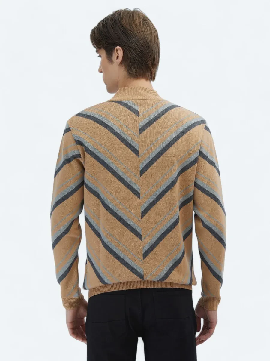 Buff Knitwear Sweatshirt - 7