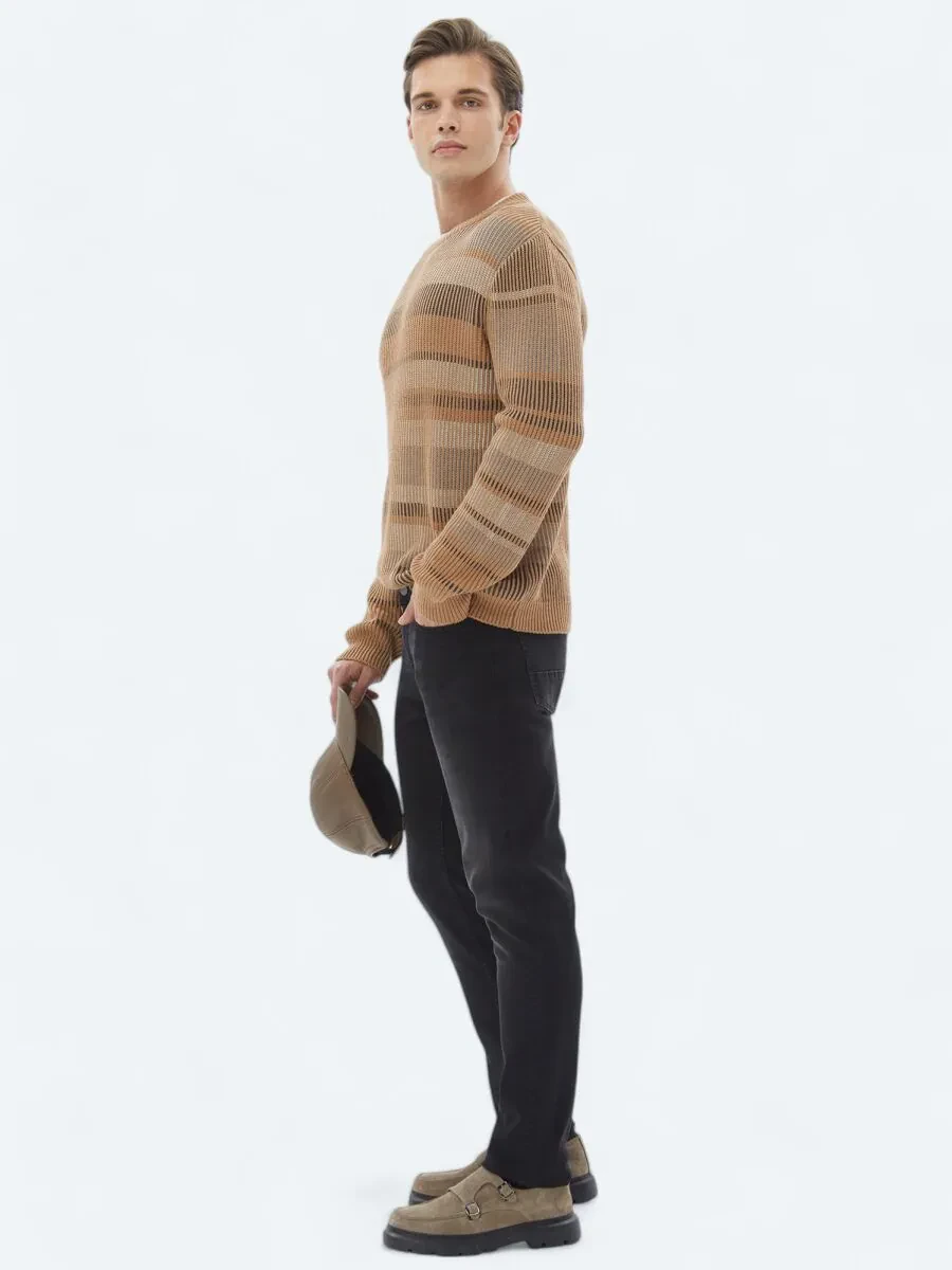 Buff Knitwear Sweatshirt - 3