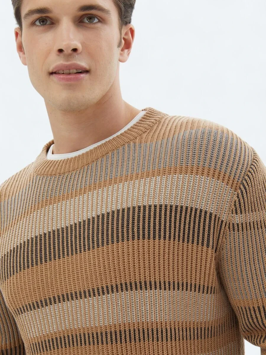 Buff Knitwear Sweatshirt - 4