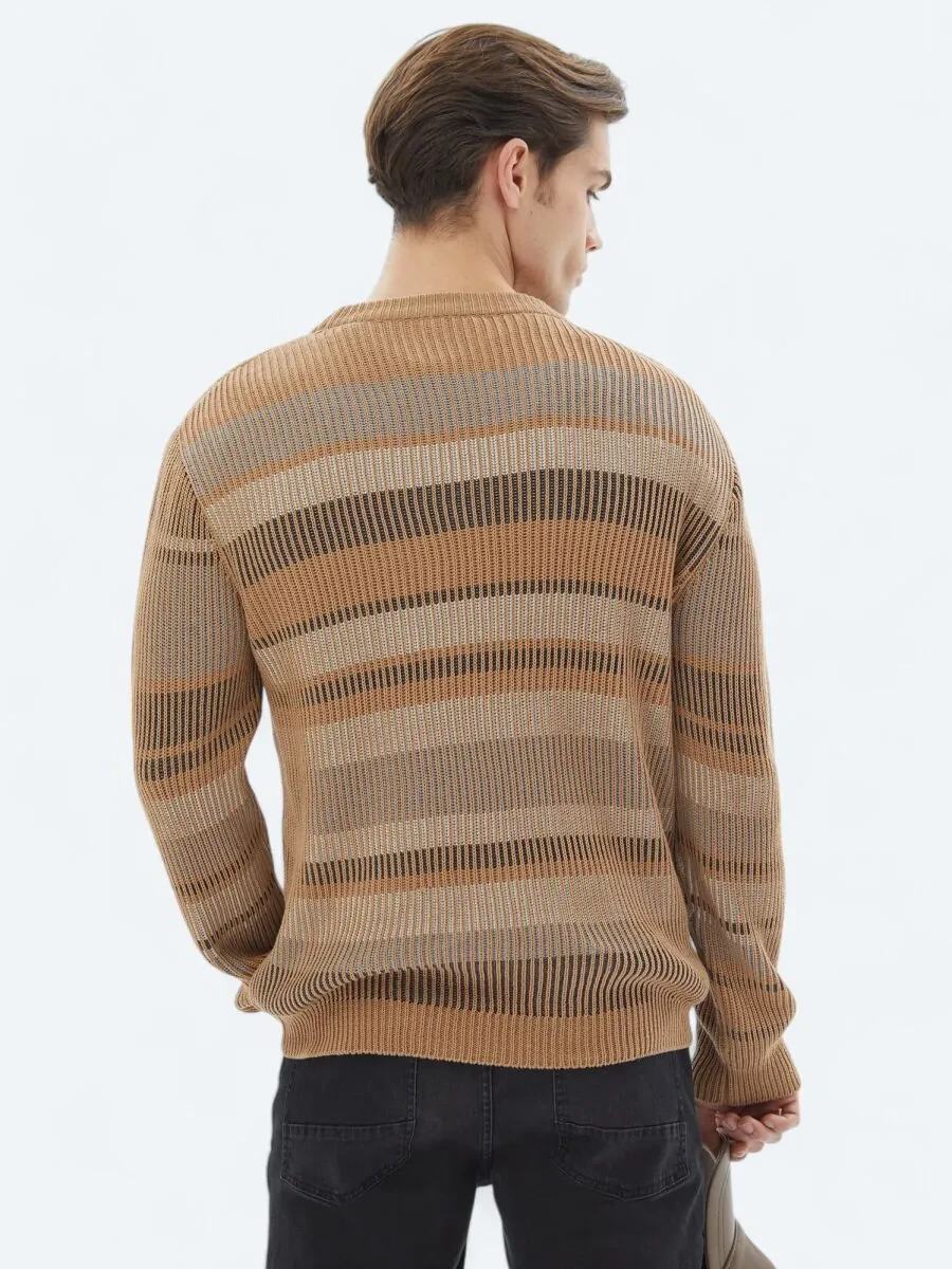 Buff Knitwear Sweatshirt - 7
