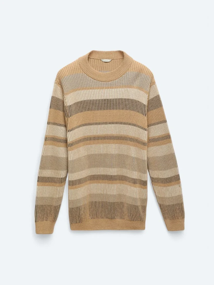 Buff Knitwear Sweatshirt - 8