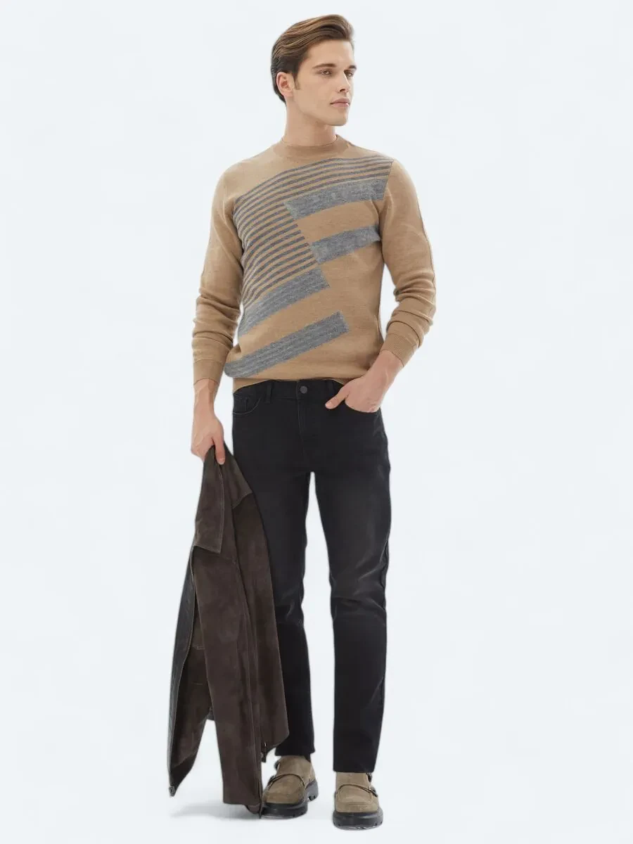 Buff Knitwear Sweatshirt - 2