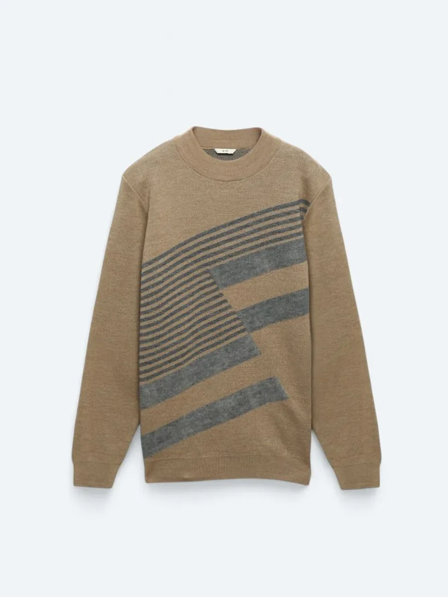 Buff Knitwear Sweatshirt - 7