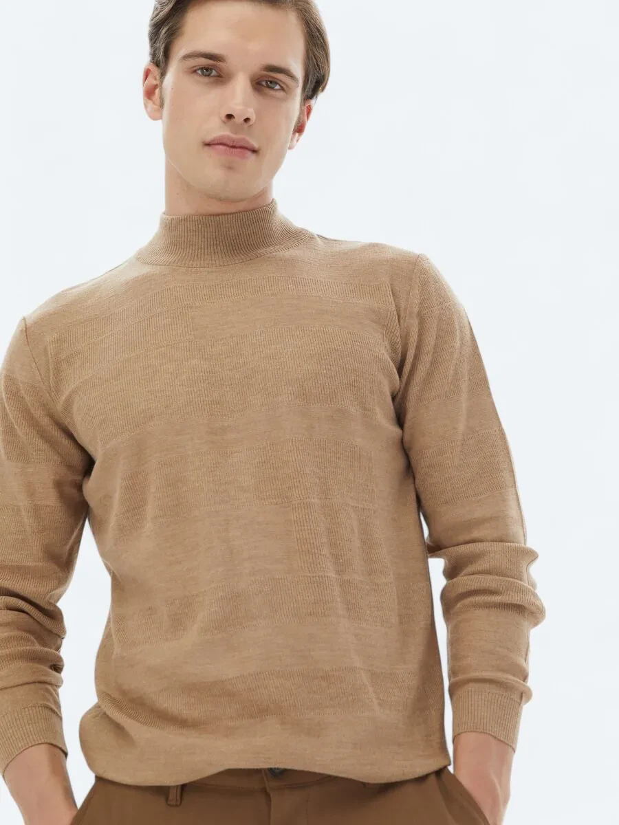 Buff Knitwear Sweatshirt - 1