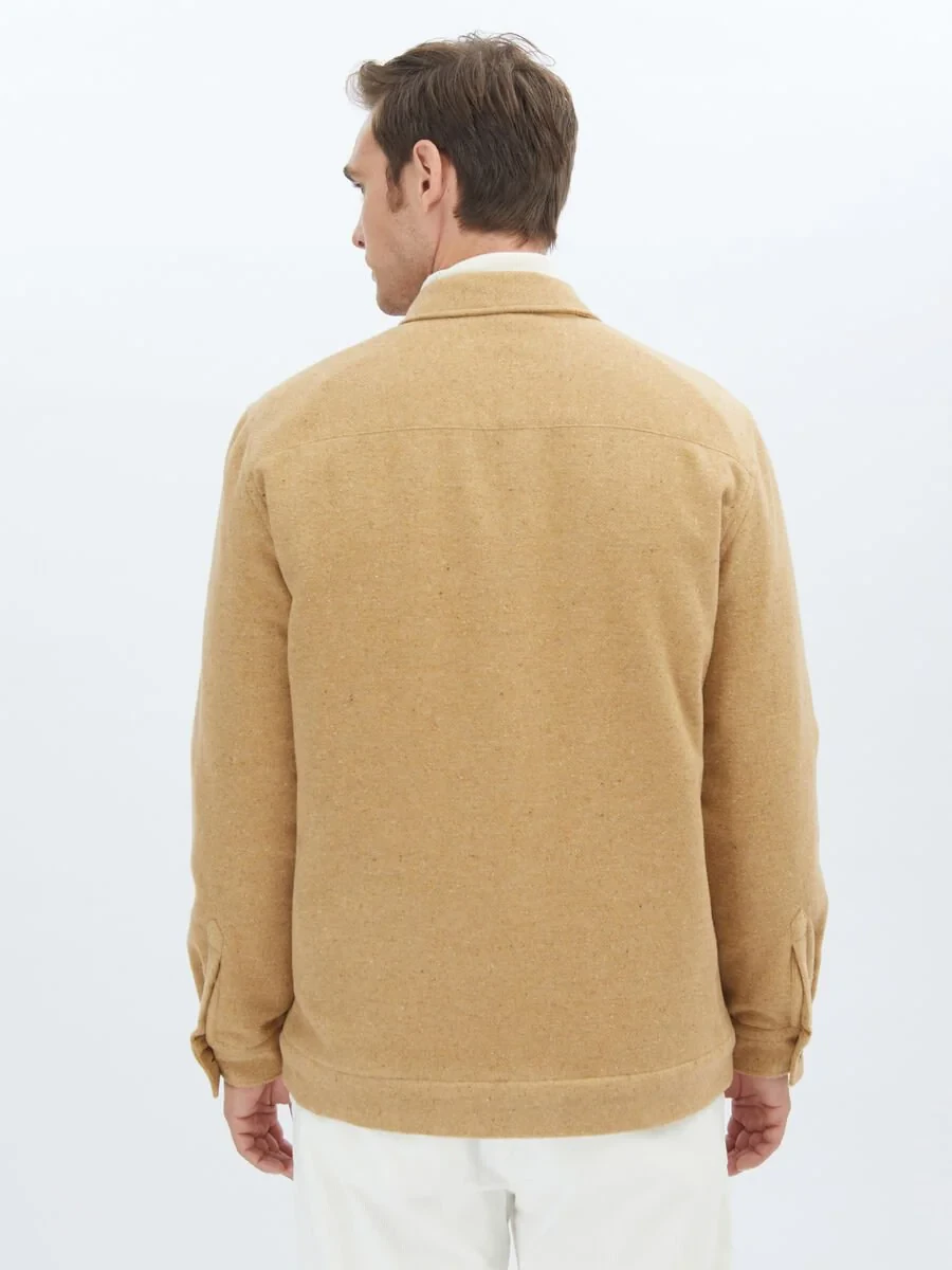 Buff Weaving Coat - 5
