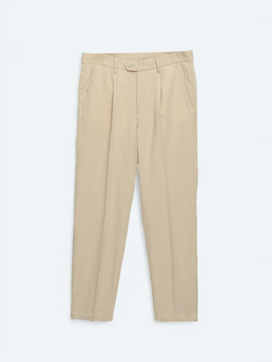 Buff Weaving Loose Fit Casual Trousers - 6