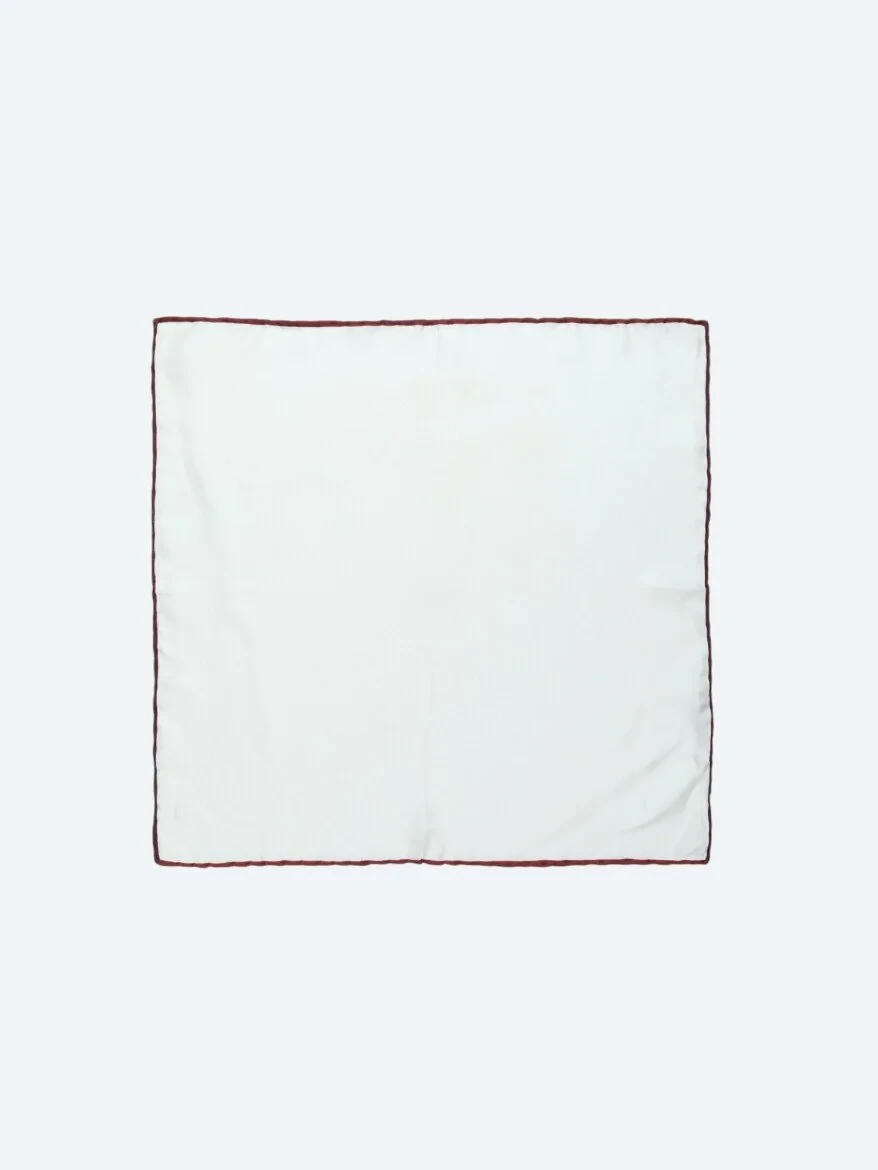 Burgundy Handkerchief 