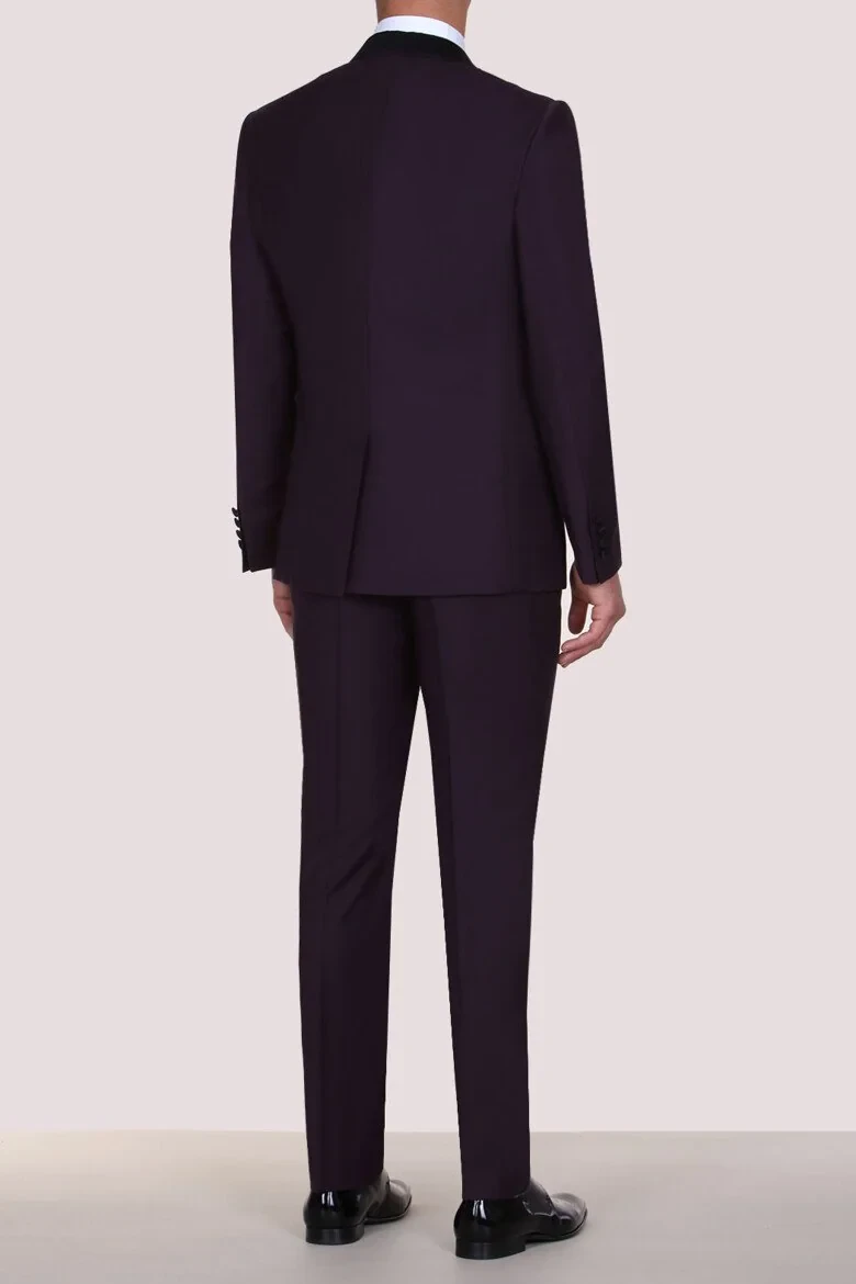 Burgundy Tuxedo - 2