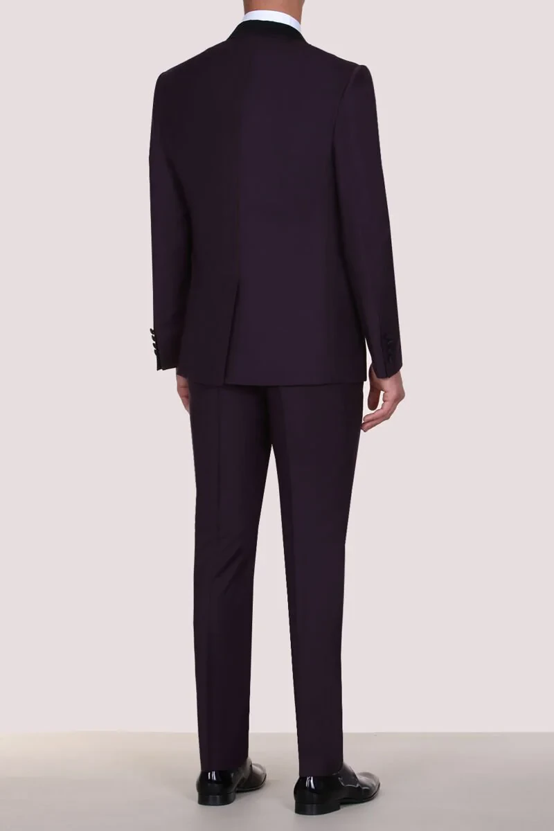 Burgundy Tuxedo - 2