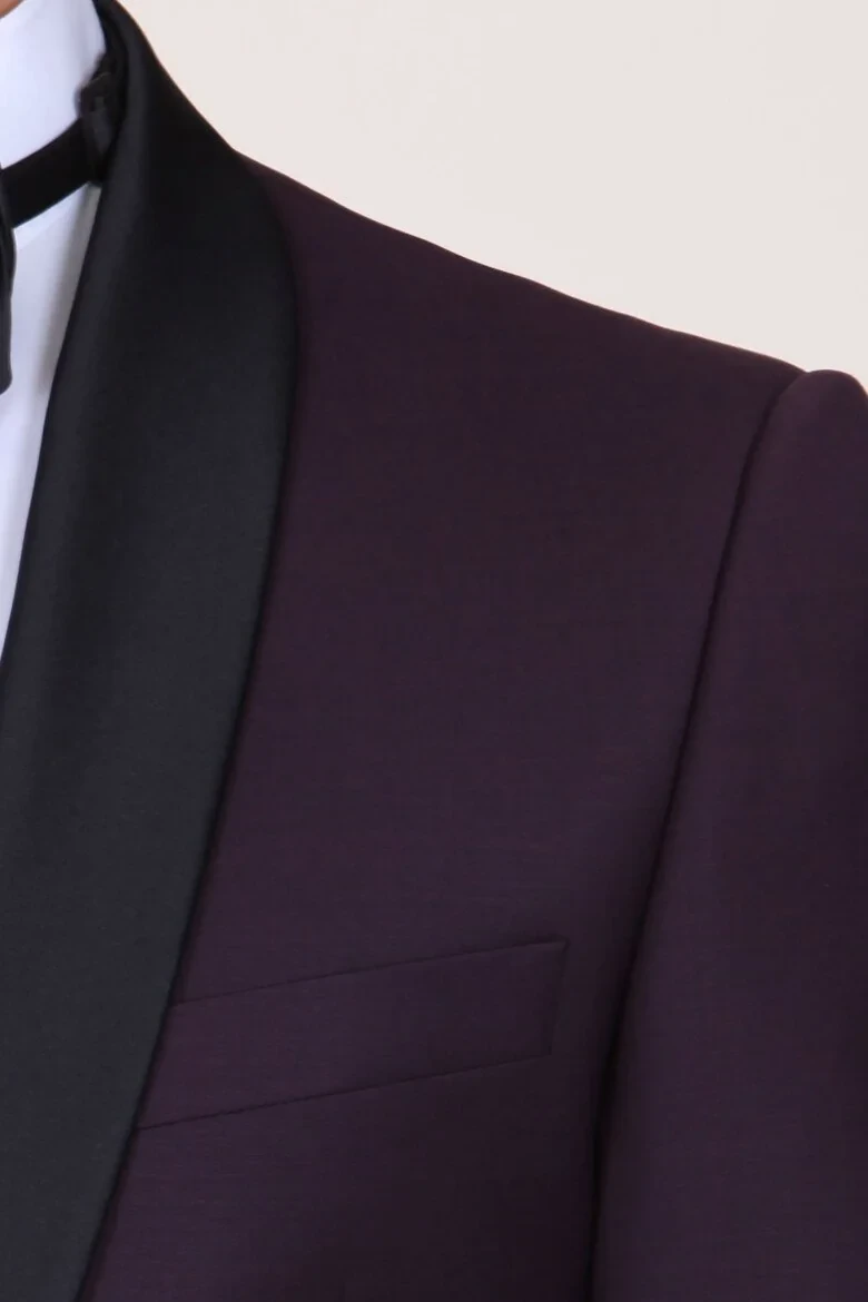 Burgundy Tuxedo - 4
