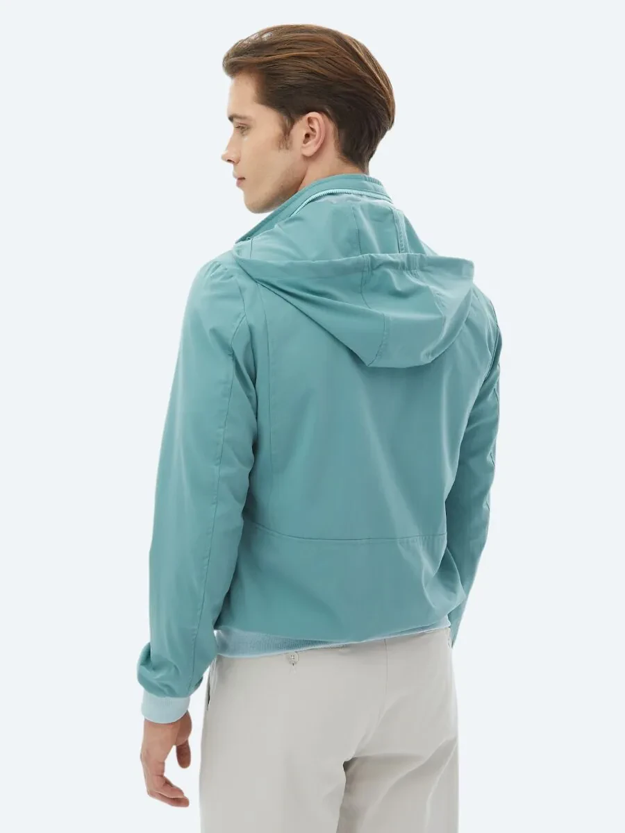 Dark Mint Weaving Coat - 9