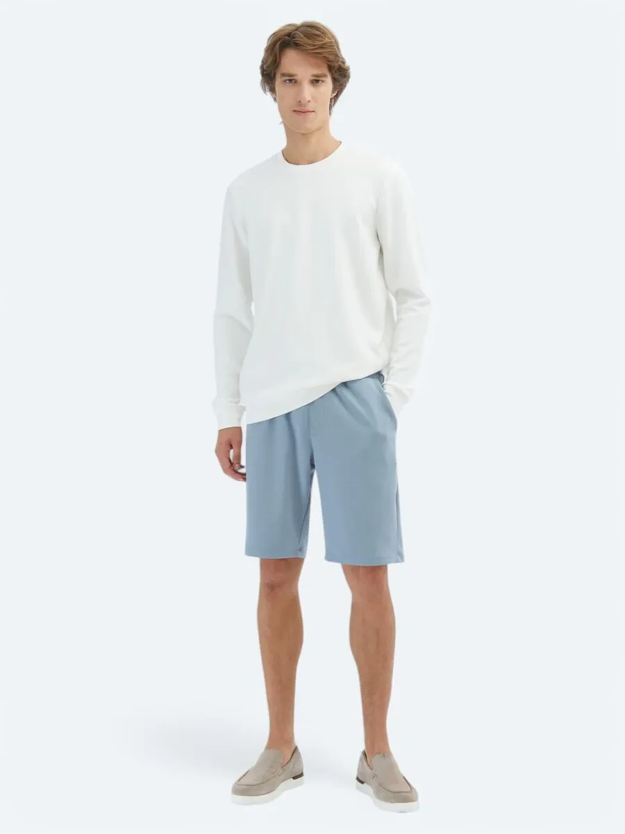 Ecru Crew Neck Sweatshirt - 2