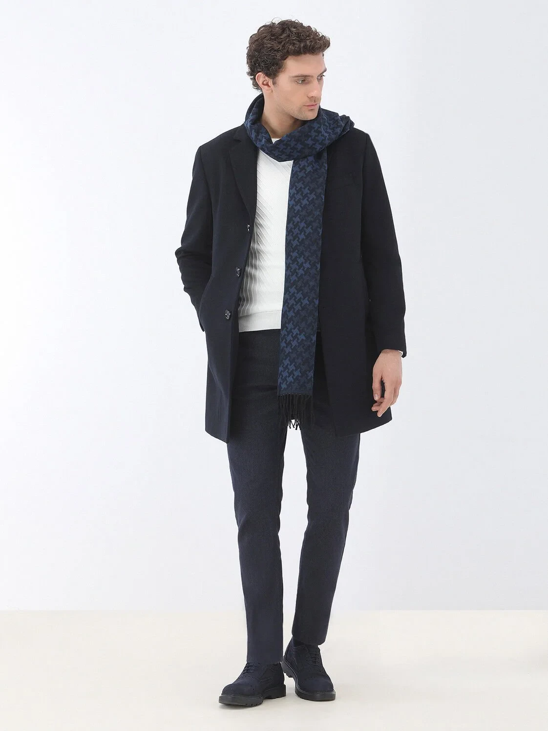 Ecru Knitwear Sweatshirt - 3