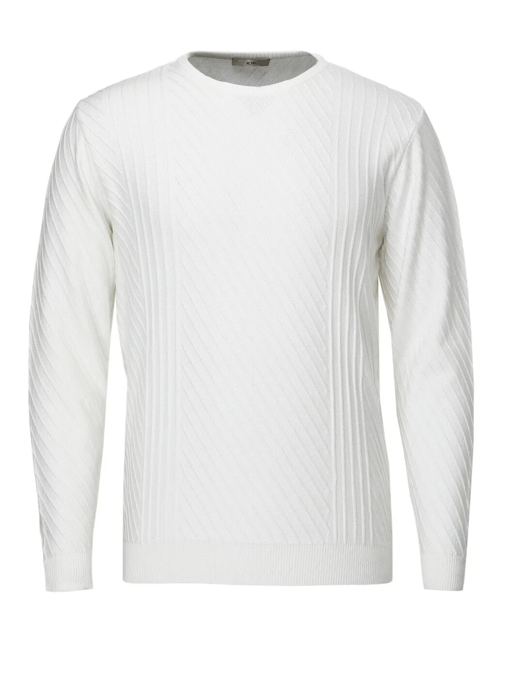 Ecru Knitwear Sweatshirt - 6