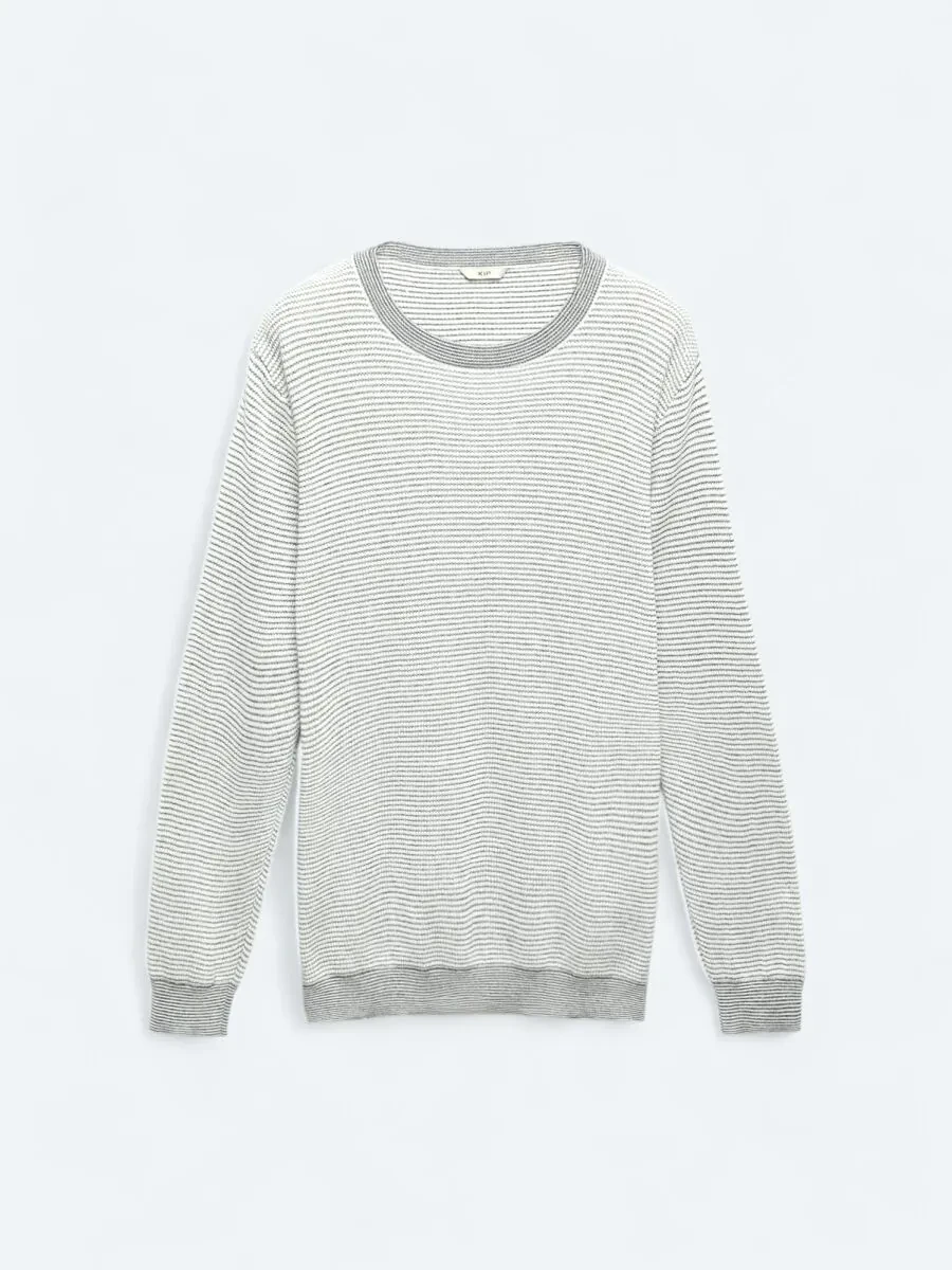 Ecru Knitwear Sweatshirt - 8