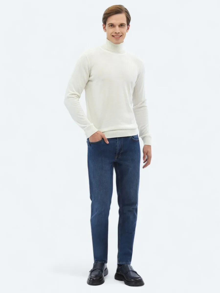 Ecru Knitwear Sweatshirt - 2
