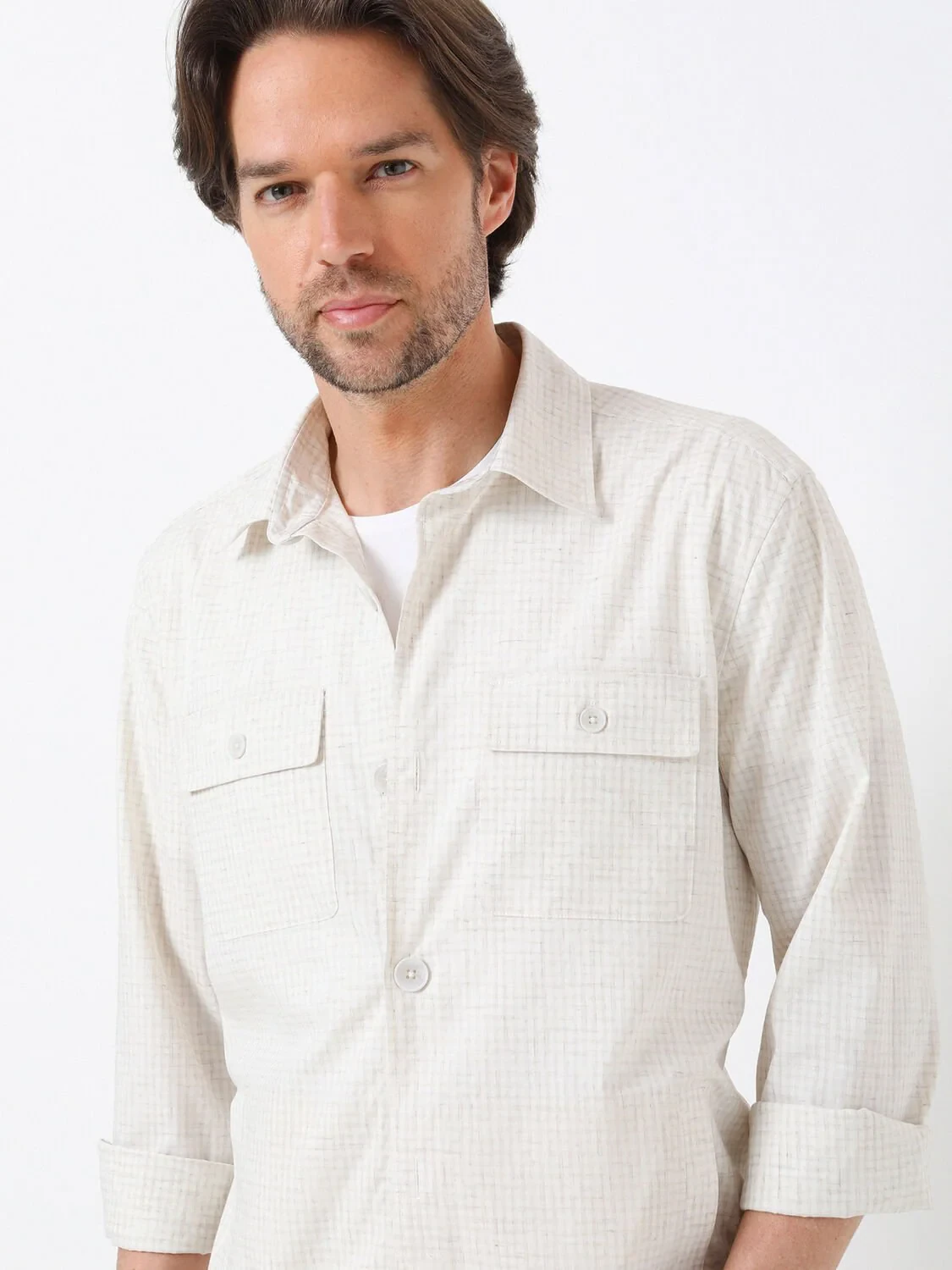 Ecru Overshirt - 2