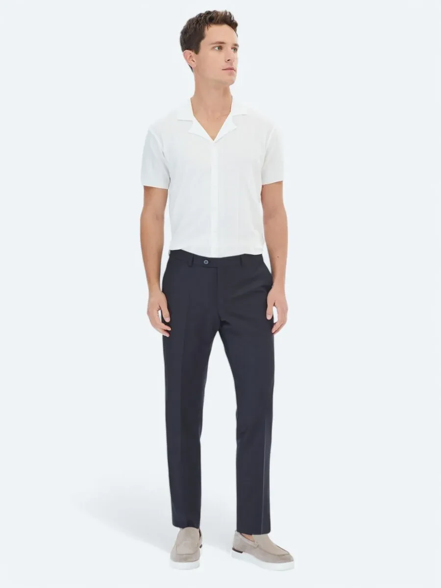 Ecru Regular Fit Knitting Casual Shirt - 2