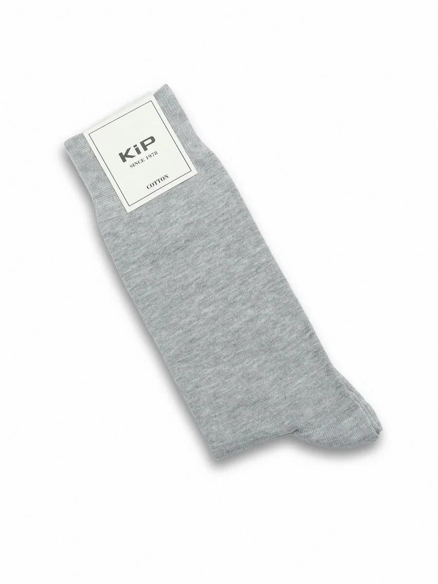 Grey %75 Pamuk ,%23 Polyamid ,%2 Elastan Socks - 1