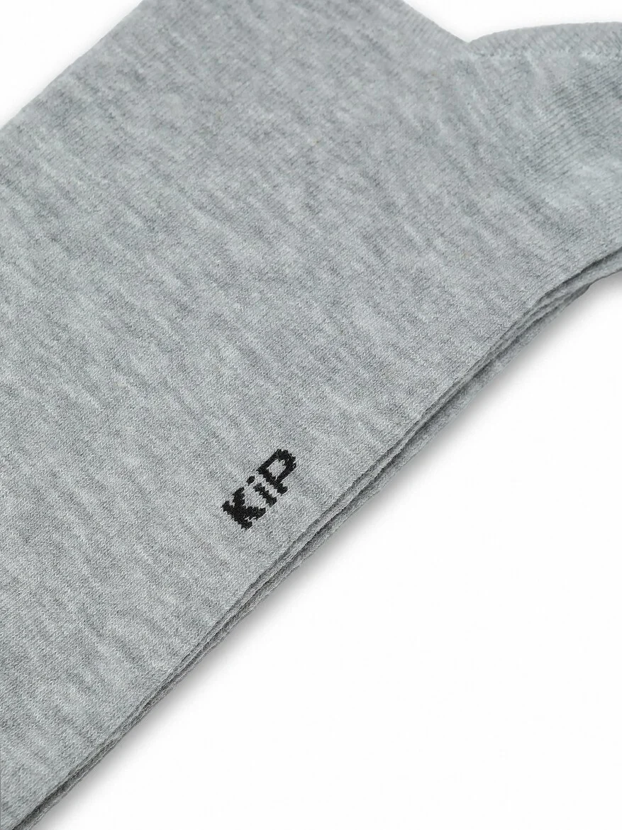 Grey %75 Pamuk ,%23 Polyamid ,%2 Elastan Socks - 2