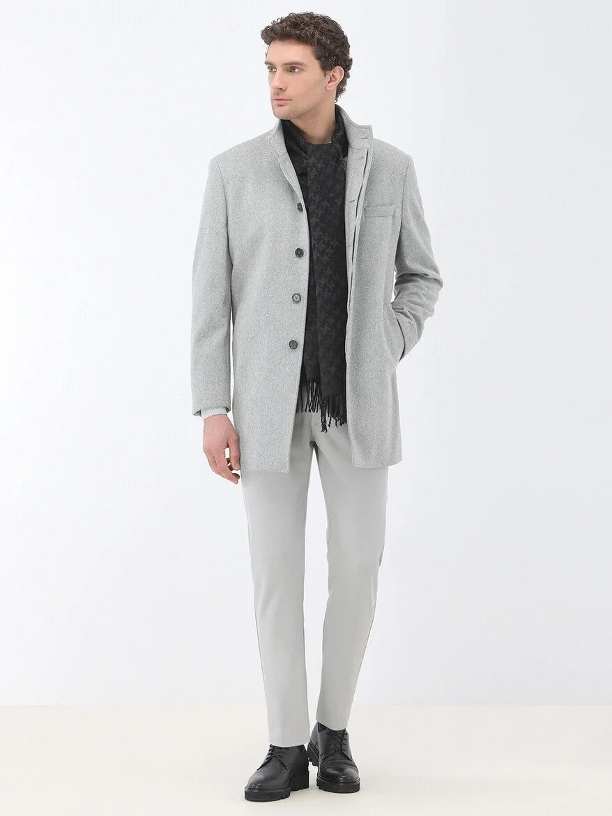 Grey Knitwear Sweatshirt - 3