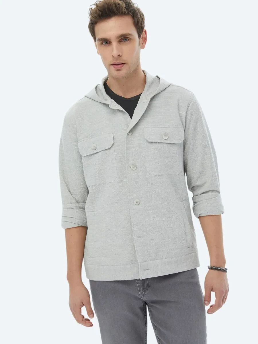 Grey Overshirt - 1