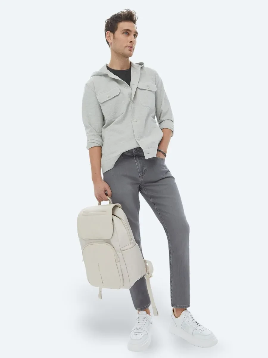 Grey Overshirt - 2