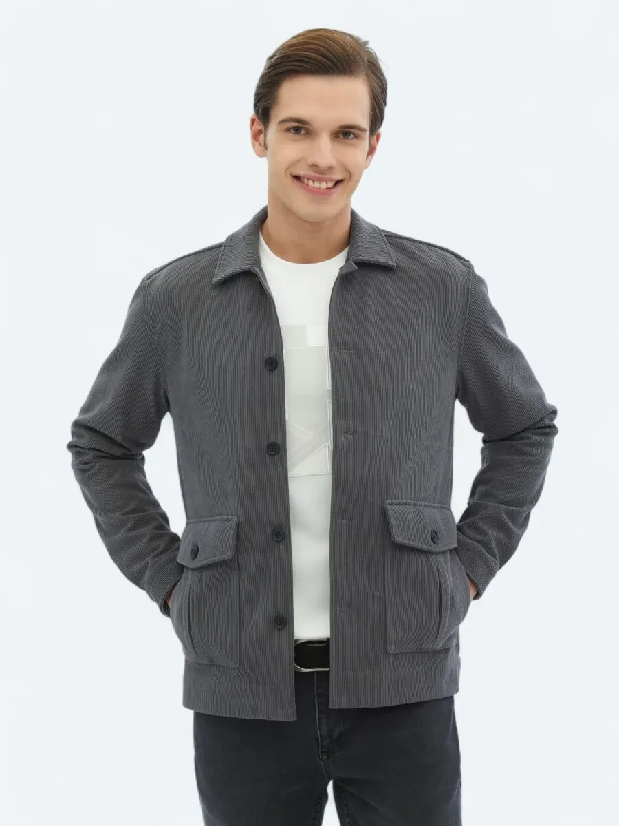 Grey Overshirt - 2