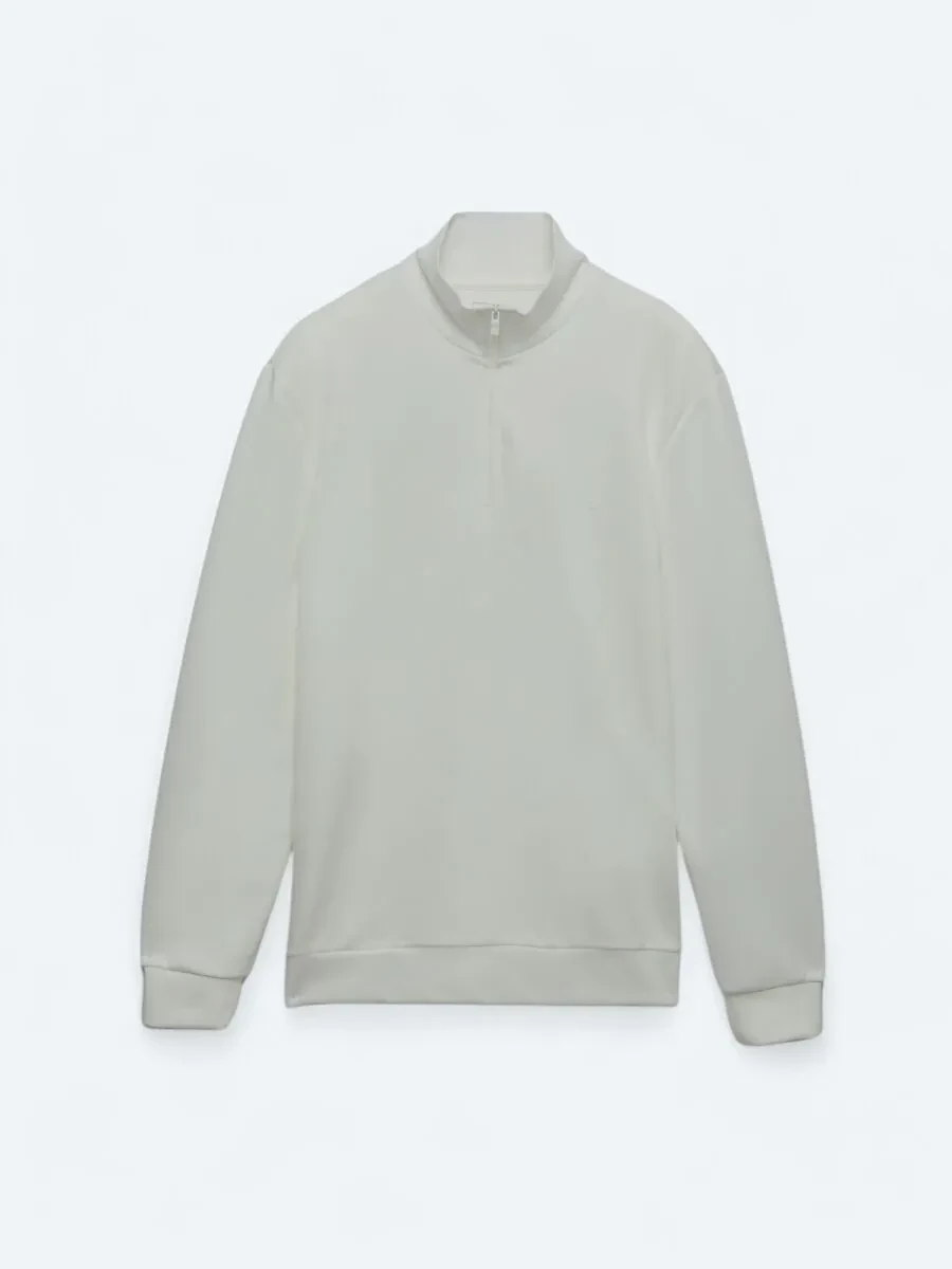 Grey Turtleneck Sweatshirt - 8