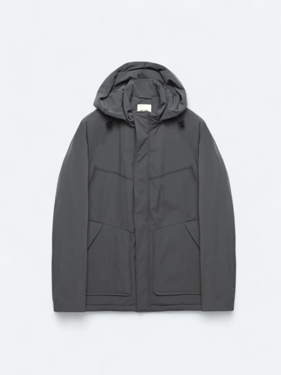 Grey Weaving Coat - 9