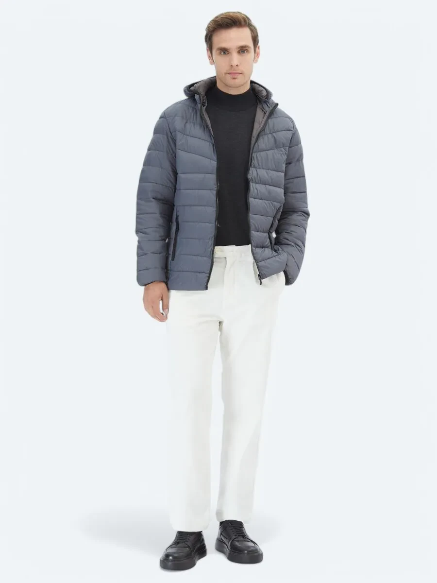 Grey Weaving Coat - 2