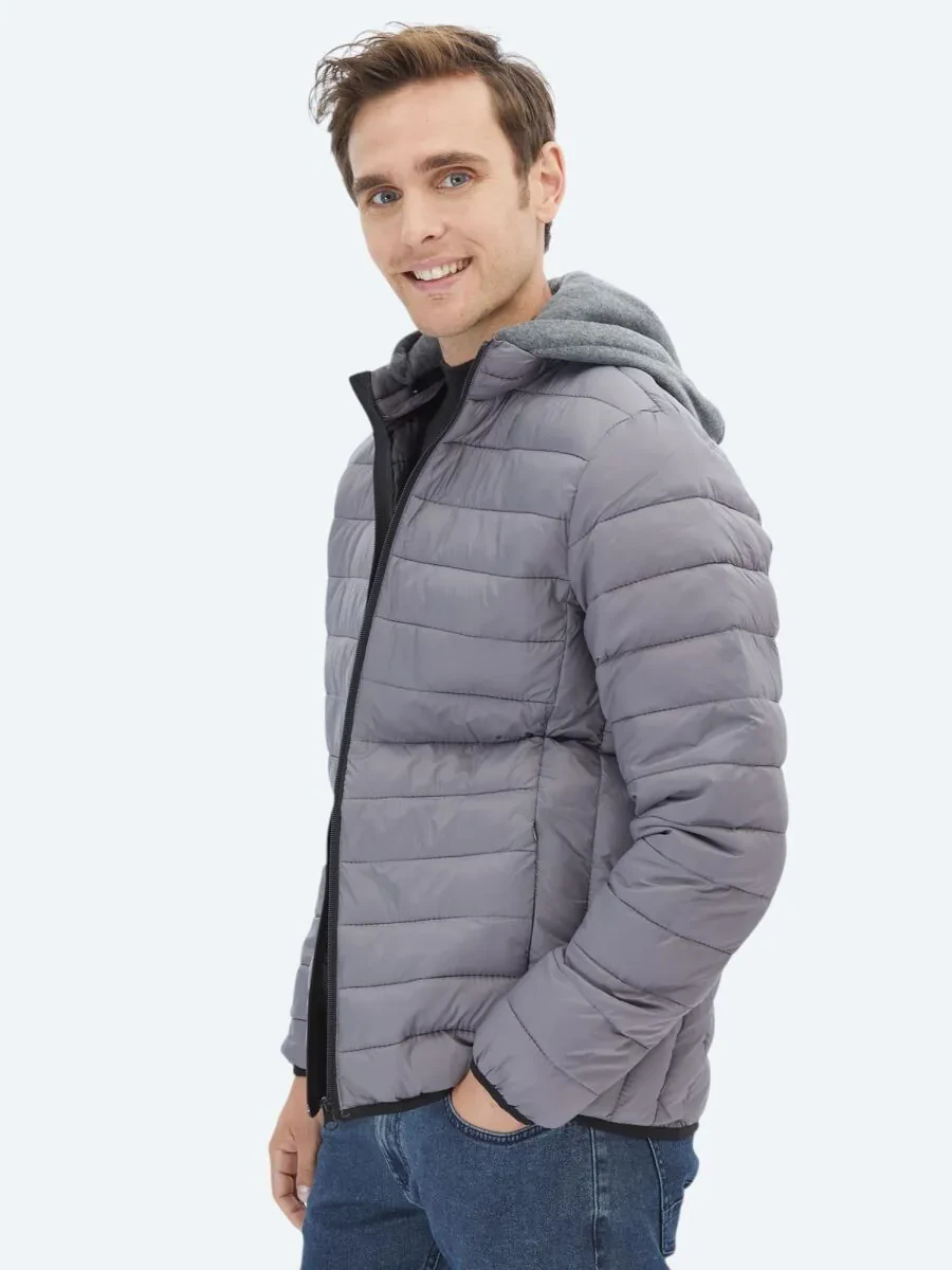 Grey Weaving Coat - 4