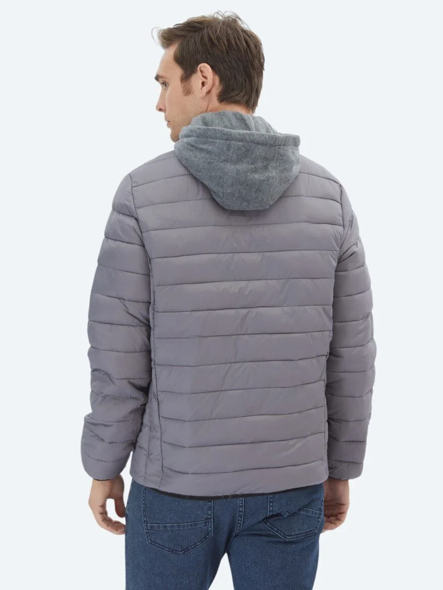 Grey Weaving Coat - 7