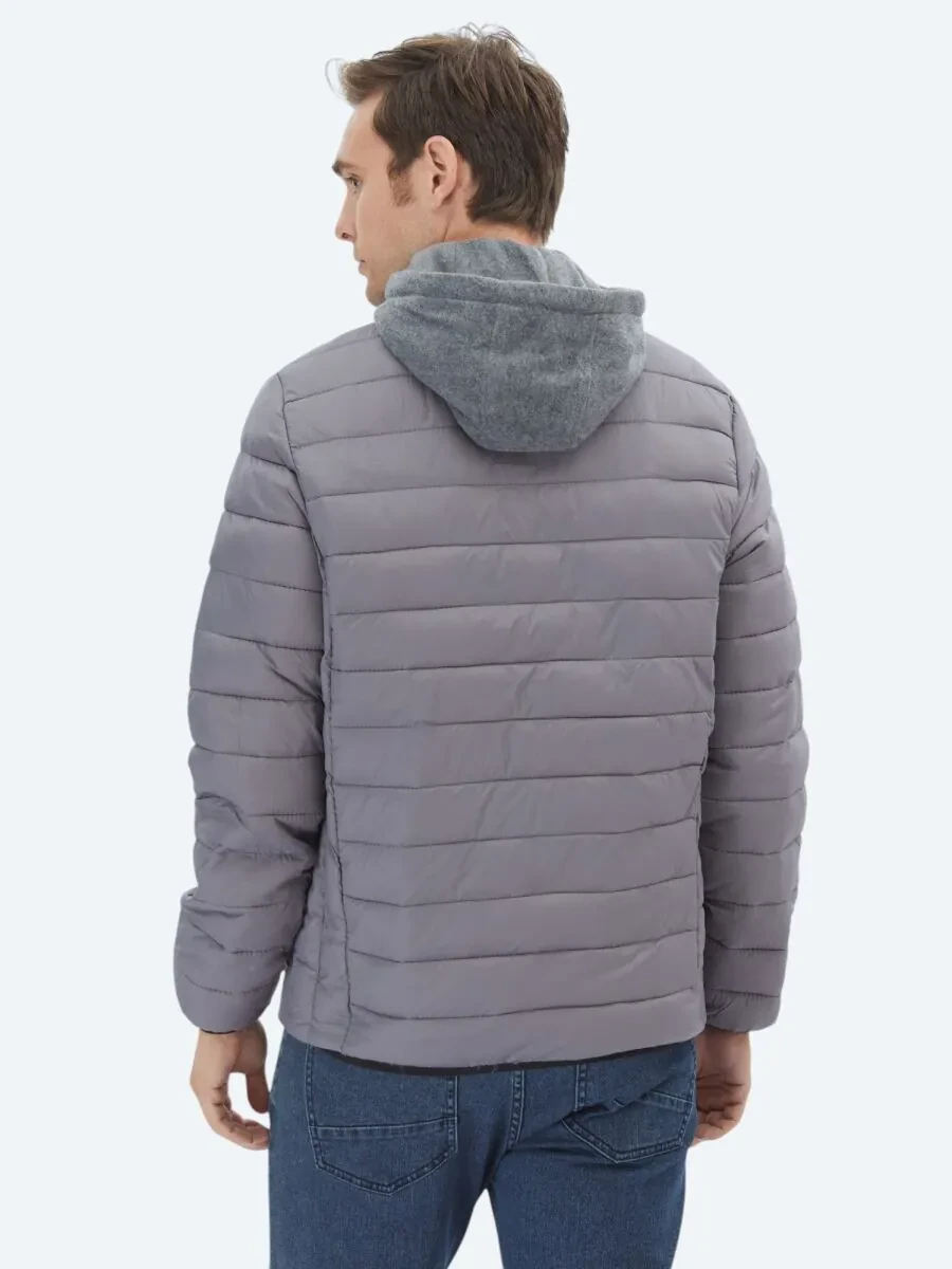 Grey Weaving Coat - 7