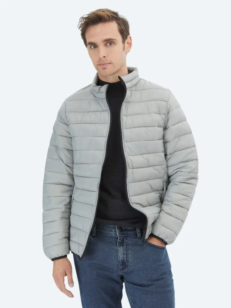 Grey Weaving Coat - 1