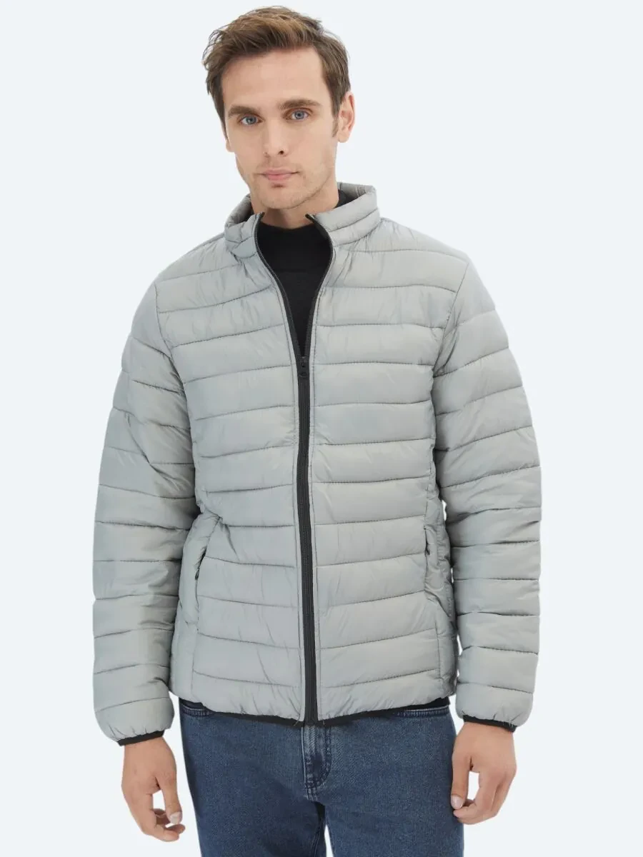 Grey Weaving Coat - 3