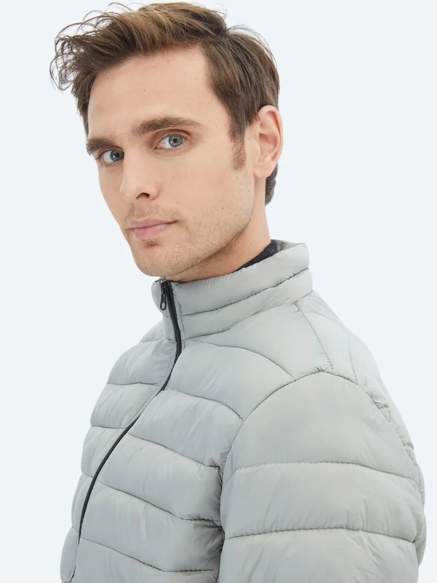 Grey Weaving Coat - 5